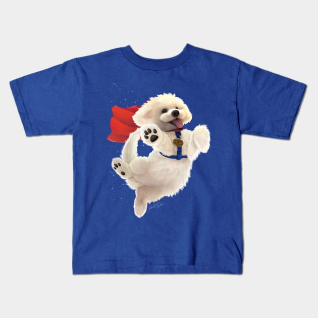 Super Buddy Kids T-Shirt by iampoolboy